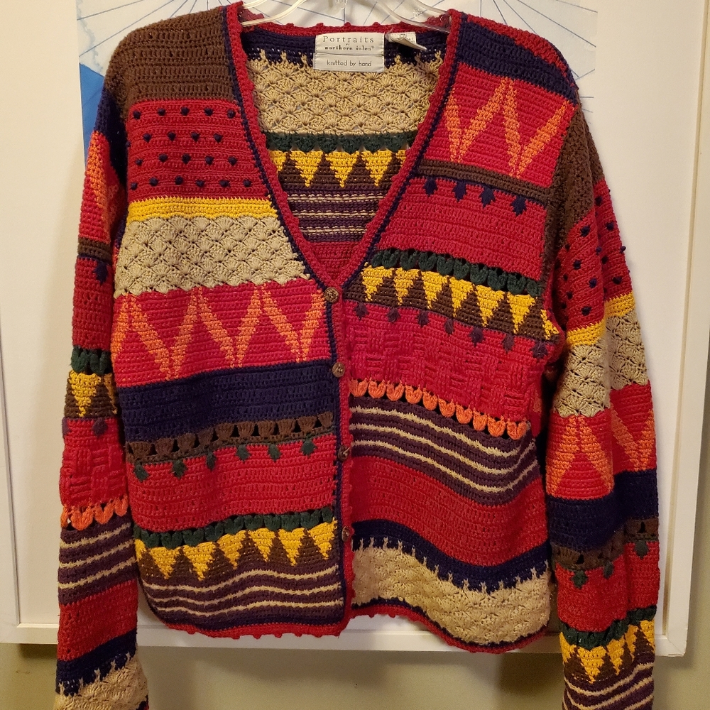 Vintage colorful sweater